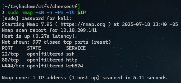nmap-null-scan
